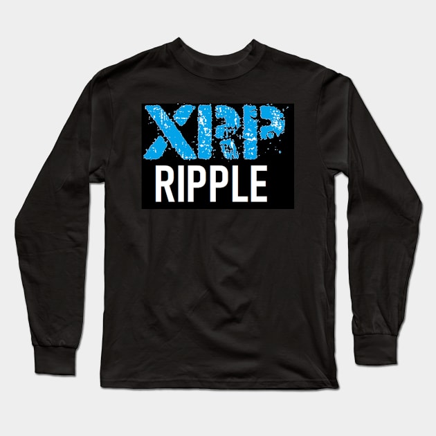 Ripple XRP Long Sleeve T-Shirt by DigitalNomadInvestor